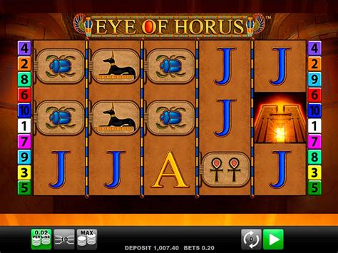 Eye of horus rtp  It has 5 reels and 3 rows with 10 paylinesScientific Games: Game Developer Review 